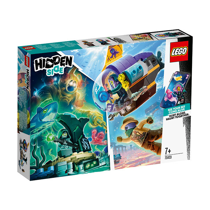 Submarinul lui JB Lego Hidden Side