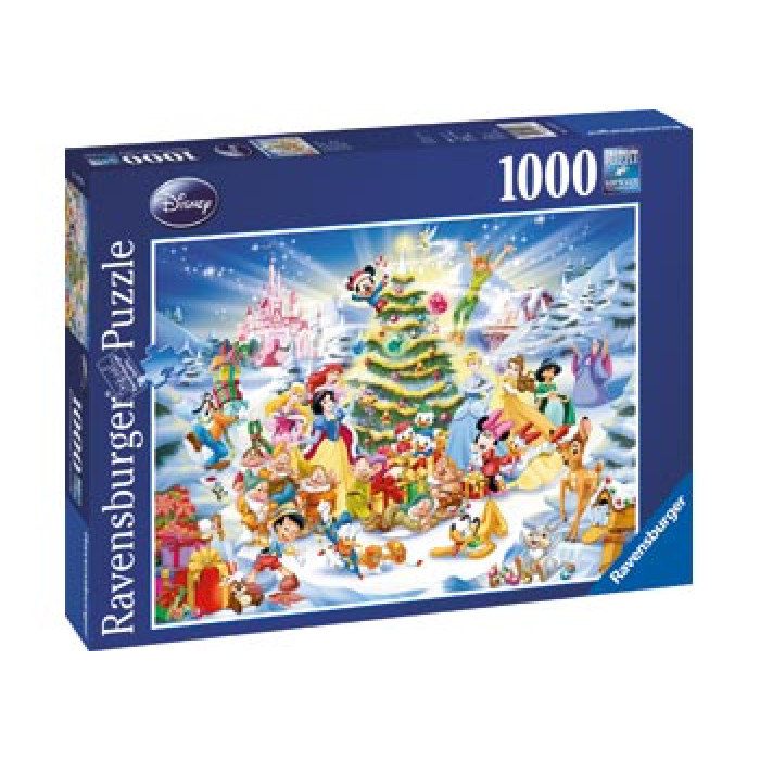 Puzzle copii si adulti Craciunul Disney 1000 piese Ravensburger
