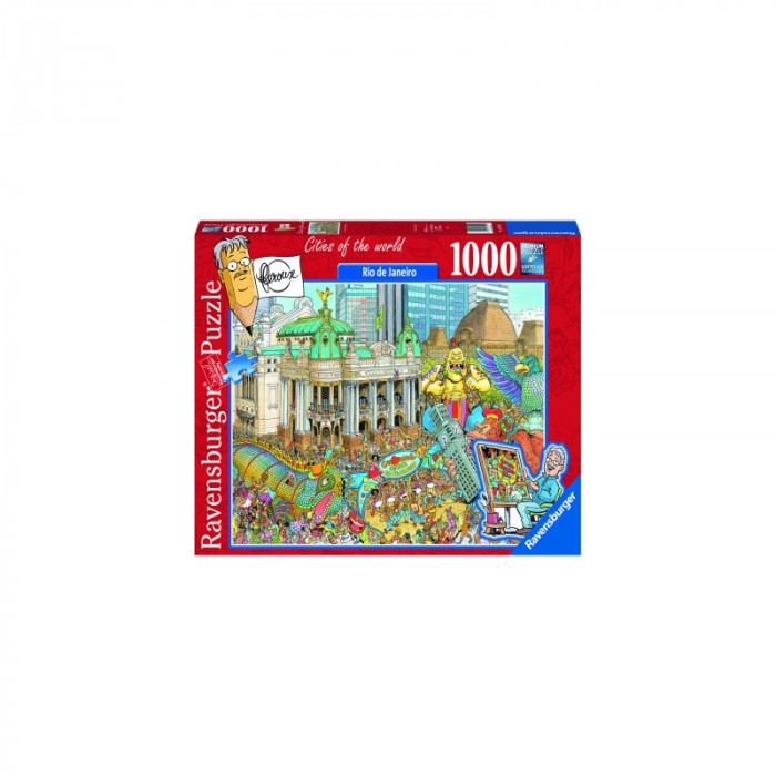 Puzzle copii si adulti Rio de Janeiro 1000 piese Ravensburger