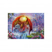 Puzzle copii si adulti tinutul Dragonilor 1000 piese Ravensburger