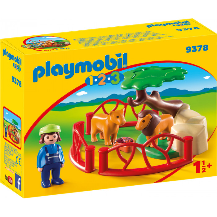Tarcul cu Lei Playmobil 1.2.3