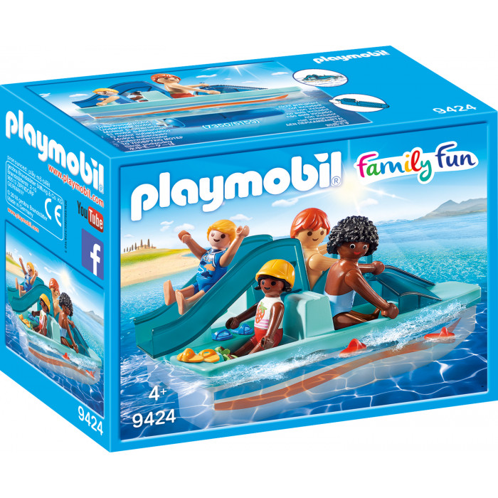 Familie cu hidrobicicleta Playmobil Family Fun