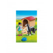 Fetita cu catel si cusca Playmobil Country