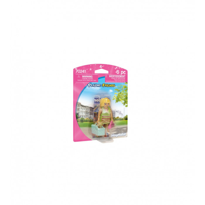 Figurina fetita cu geanta Playmobil