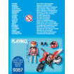 Figurina motociclist Playmobil