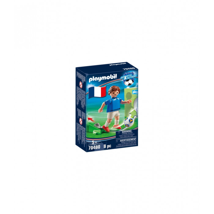 Jucator fotbal Liga A Franta Playmobil Sports Action