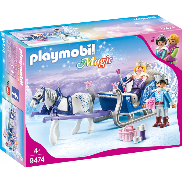 Sanie cu cuplu regal Playmobil Magic