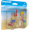 Set 2 figurine oameni la plaja Playmobil