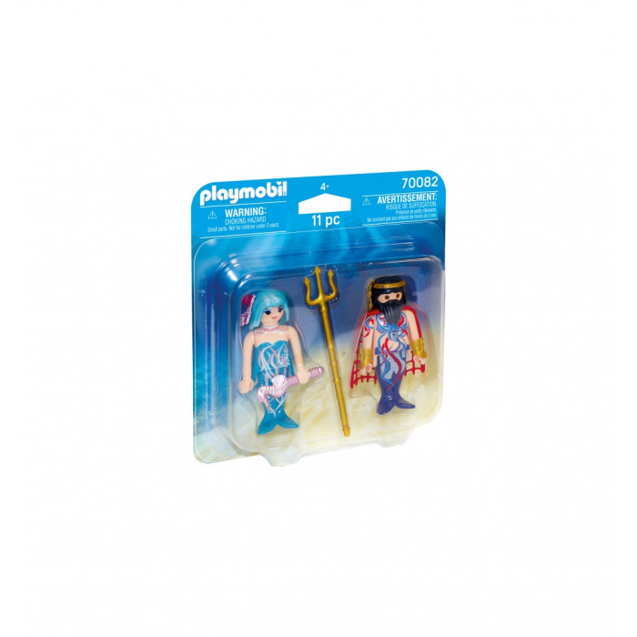 Set 2 figurine Rege si sirena Playmobil