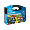 Set portabil masinuta de curse Playmobil Action