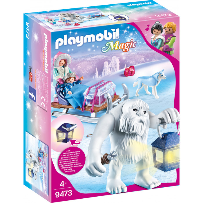 Yeti cu sanie si figurine Playmobil Magic
