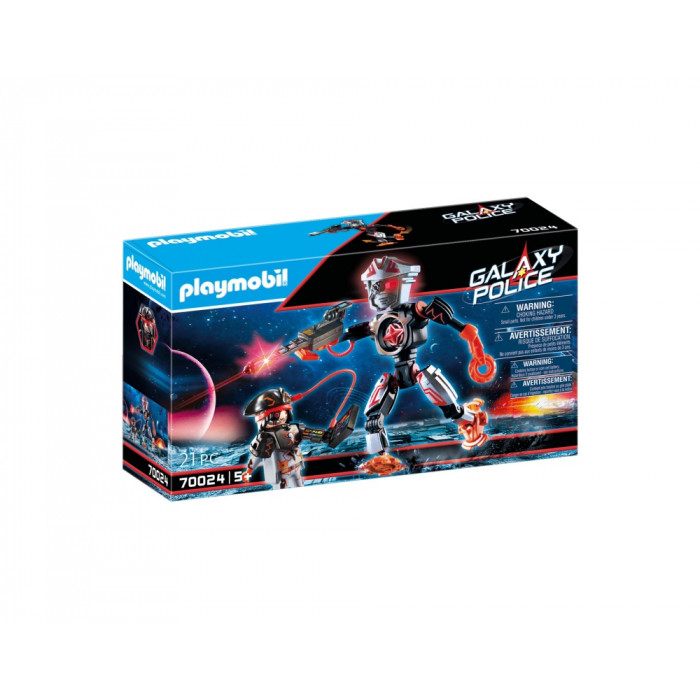 Robotul piratilor galactici Playmobil Galaxy Police