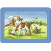 Puzzle animalute 3x6 piese Ravensburger