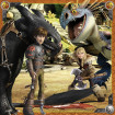 Puzzle Dragoni 3x49 piese Ravensburger