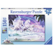 Puzzle Unicorni pe plaja 150 piese Ravensburger