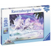 Puzzle Unicorni pe plaja 150 piese Ravensburger