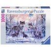 Puzzle copii si adulti Lupi polari 1000 piese Ravensburger