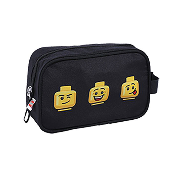 Geanta de toaleta  LEGO Faces negru