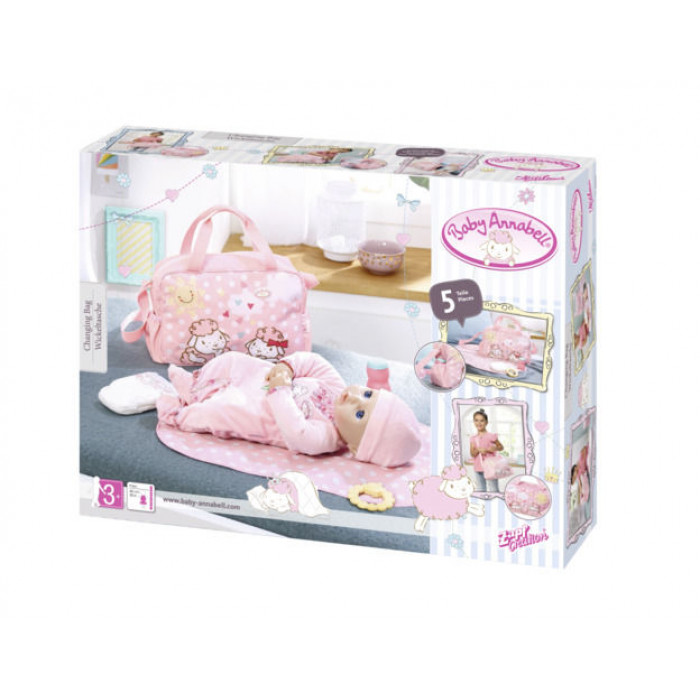 Geanta necesara schimbarii joaca bebe Baby Annabell