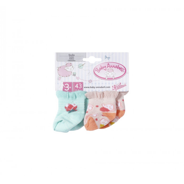 Baby Annabell Sosete 2 perechi diverse modele 43cm Zapf