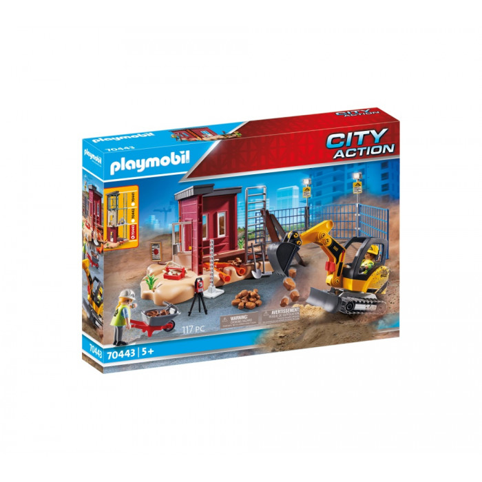 Excavator mic Playmobil City Action