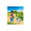 Figurina mama cu bebe si caine Playmobil