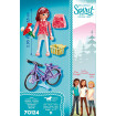 Maricela cu bicicleta Playmobil Spirit
