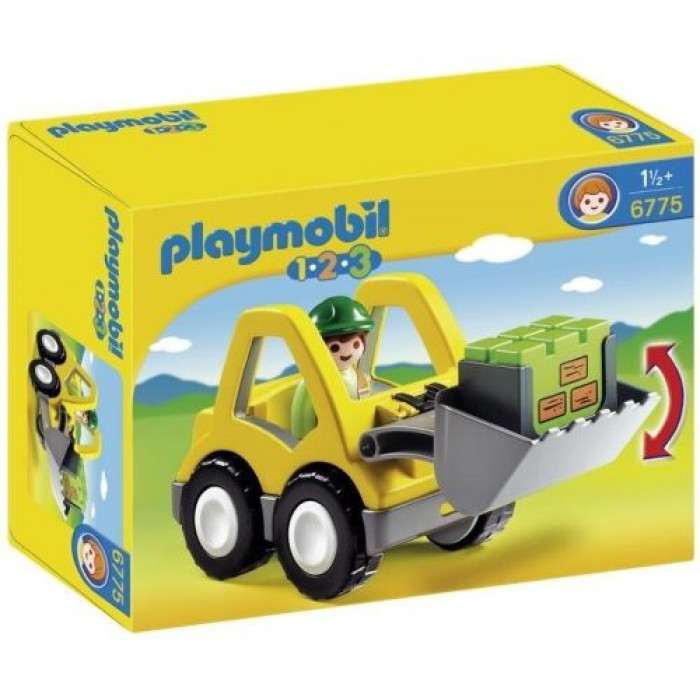 Excavator Playmobil 1.2.3