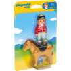 Femeie cu calut Playmobil 1.2.3