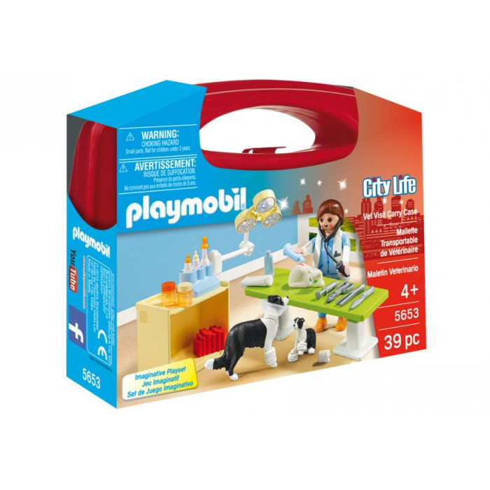 In vizita la Veterinar Playmobil City Life