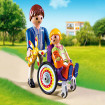 Copil in carucior cu rotile Playmobil City Life