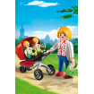 Carucior cu Gemeni Playmobil City Life