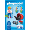 Carucior cu Gemeni Playmobil City Life