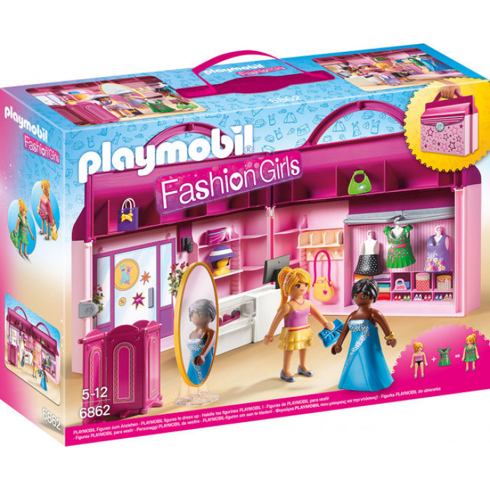 Set mobil butic cu haine Playmobil City Life