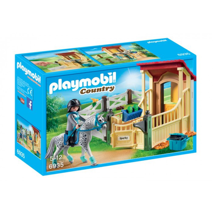 Grajd si Cal Appaloosa Playmobil Country
