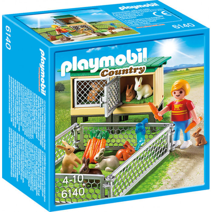 Tarc de Iepuri cu cusca Playmobil Country