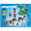 Plimbare la tara cu Calutii Playmobil Country