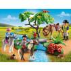 Plimbare la tara cu Calutii Playmobil Country