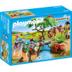 Plimbare la tara cu Calutii Playmobil Country