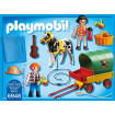 Trasura cu Ponei si picnic Playmobil Country