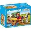 Trasura cu Ponei si picnic Playmobil Country