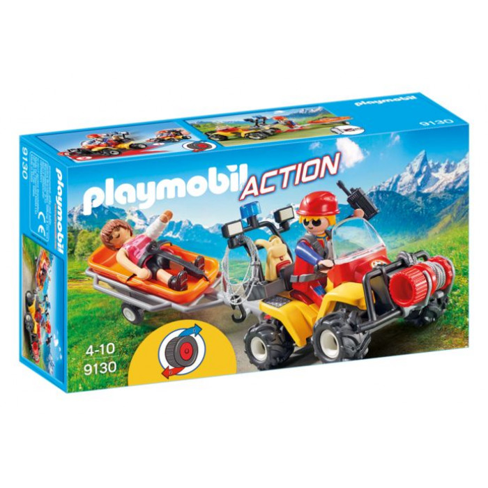 Salvatori montani cu targa Playmobil Action