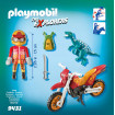 Motociclist si Raptor Playmobil The Explorers