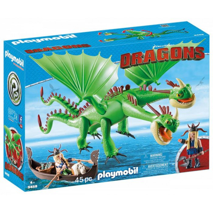 Gemeni cu Barf si Belch Playmobil Dragons