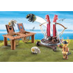 Gobber lanseaza oile in aer Playmobil Dragons