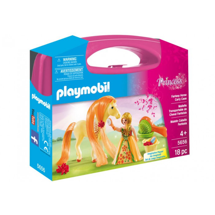 Printesa si calut set portabil Playmobil Princess