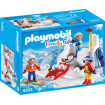 Bataie cu zapada Playmobil Family Fun