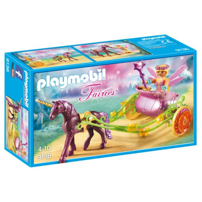 Trasura cu Unicorn si Zane Playmobil Fairies