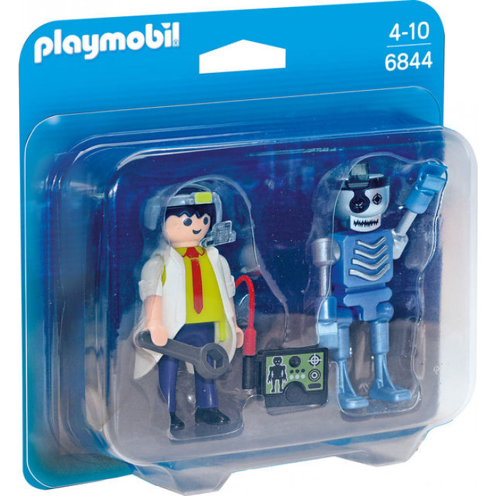 Om de stiinta si robot Playmobil