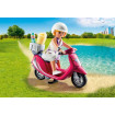 Fata cu scooter Playmobil